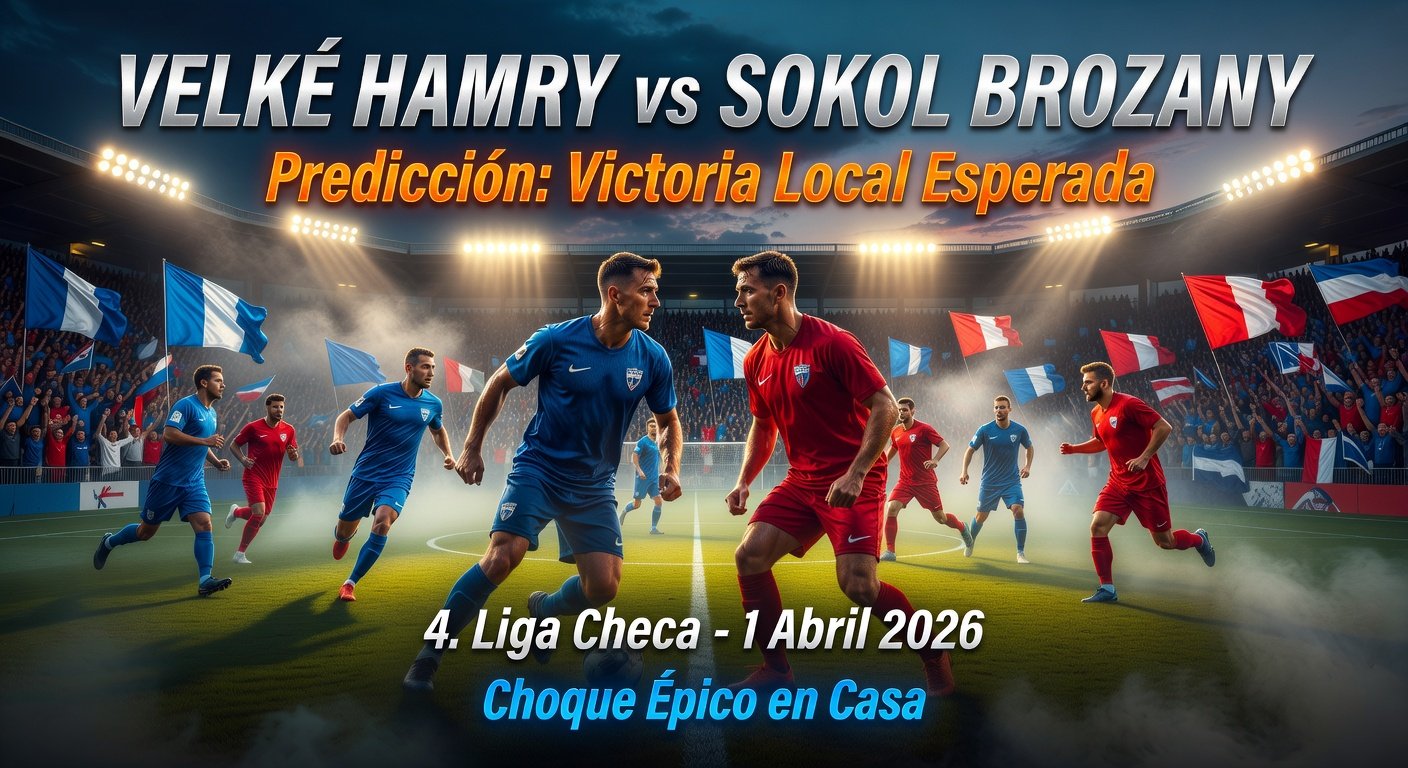 Velké Hamry vs Sokol Brozany Pronóstico / Prediction