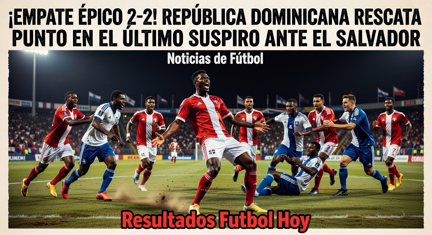 Dominican Republic 2-2 El Salvador (International Friendly)