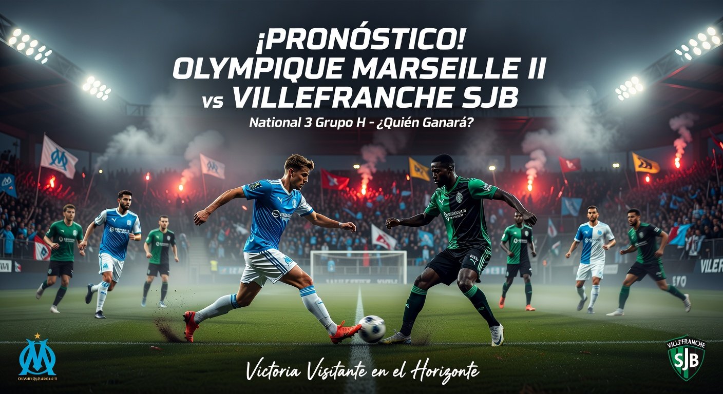 Villefranche SJB vs Olympique Marseille II Pronóstico / Prediction