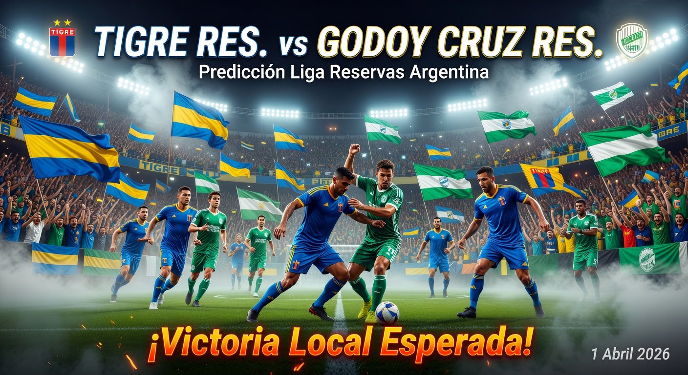 Tigre Res. vs Godoy Cruz Res. Pronóstico / Prediction