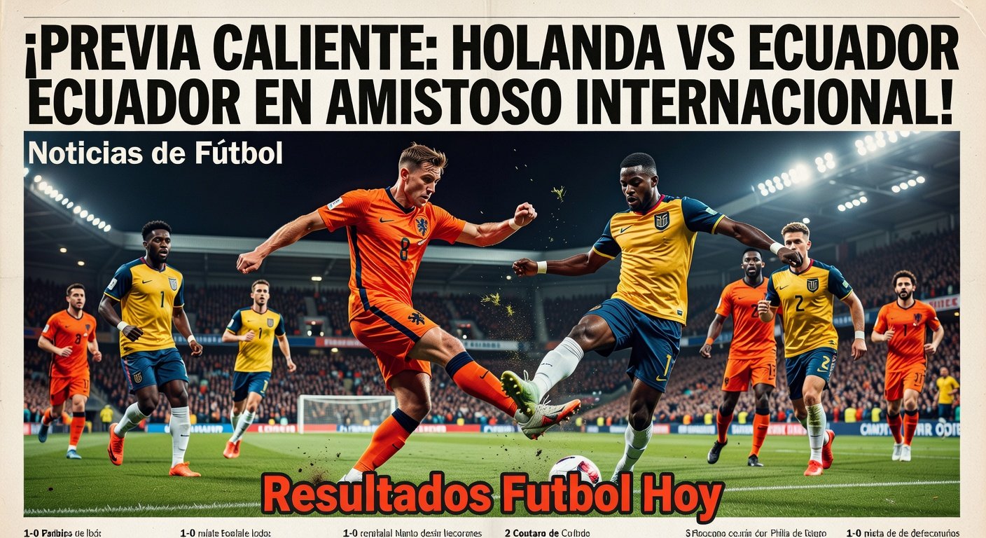 Netherlands vs Ecuador Friendly