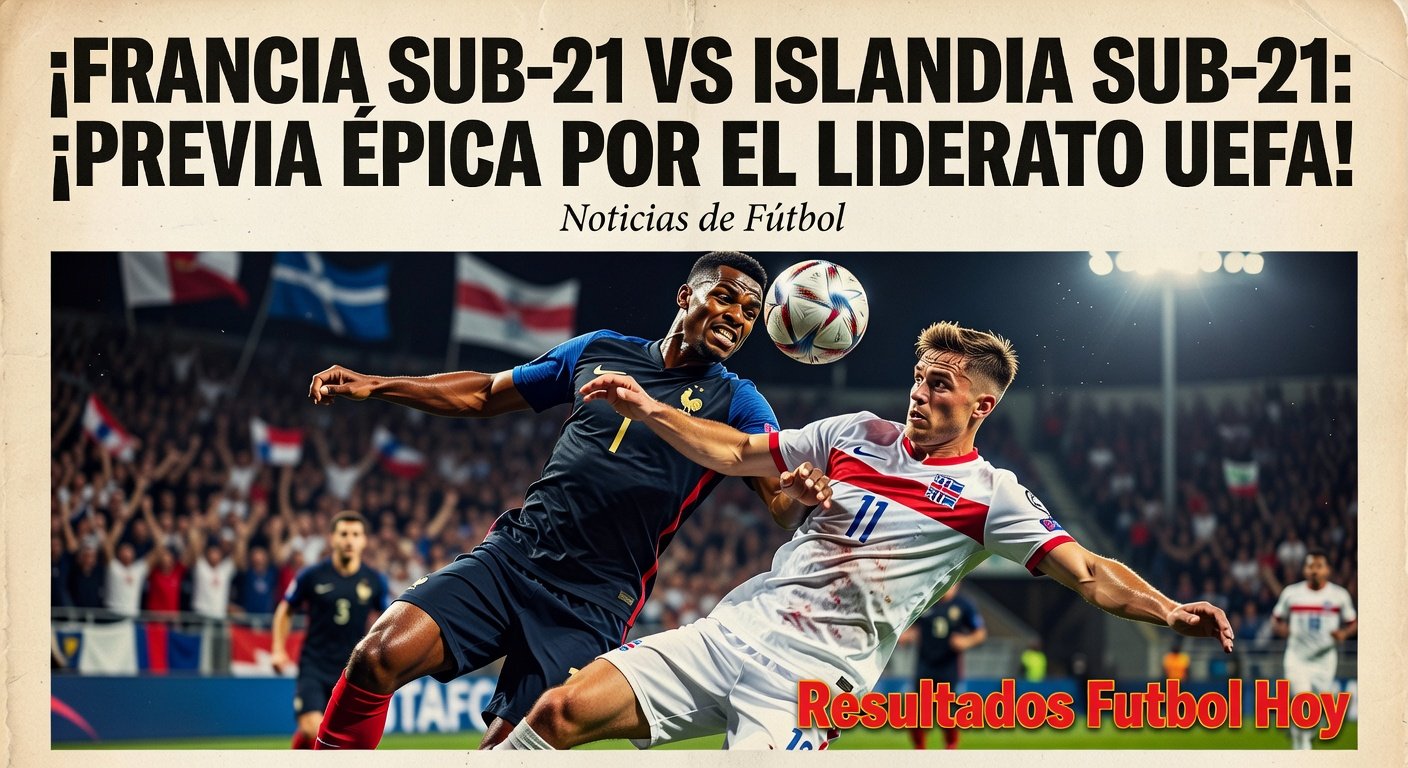 France U21 vs Iceland U21 - UEFA U21 Championship Qualifier