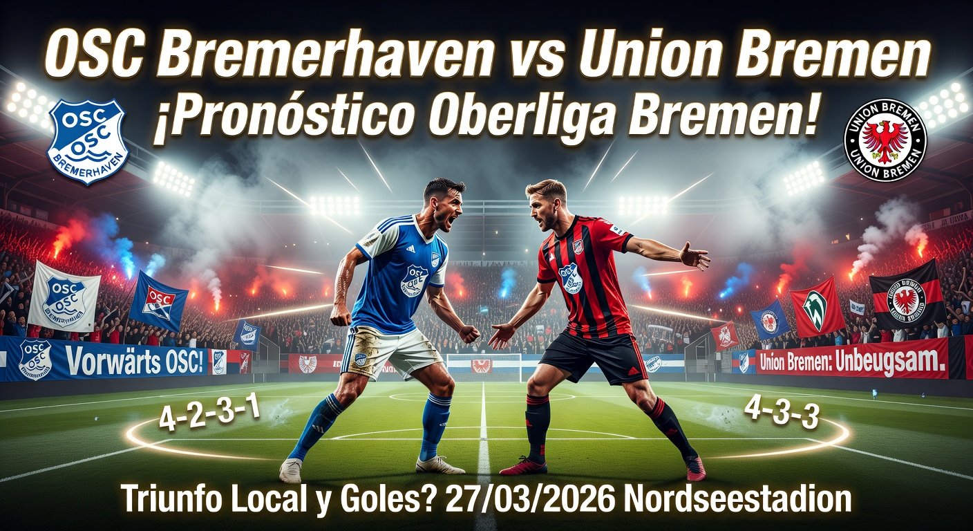 OSC Bremerhaven vs Union Bremen Pronóstico / Prediction