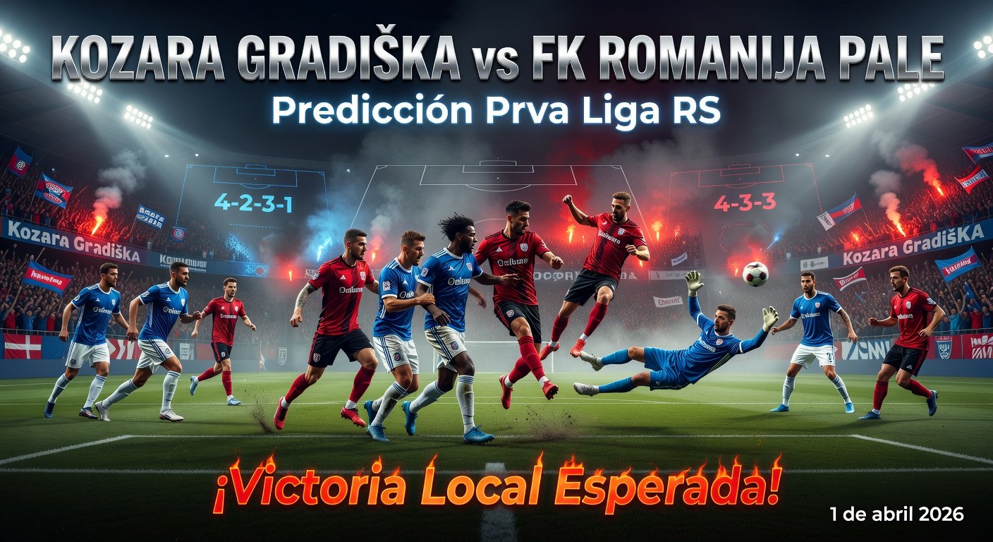 Kozara Gradiška vs FK Romanija Pale Pronóstico / Prediction