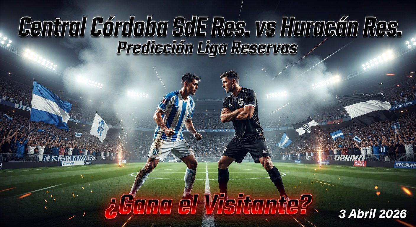 Central Córdoba SdE Res. vs Huracán Res. Pronóstico / Prediction