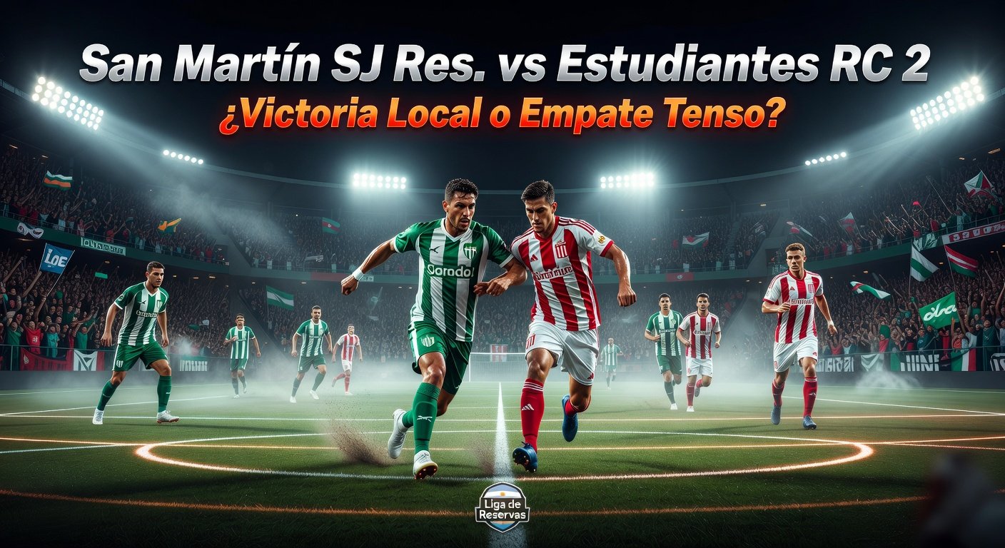 San Martín San Juan Res. vs Estudiantes Rio Cuarto 2 Pronóstico / Prediction