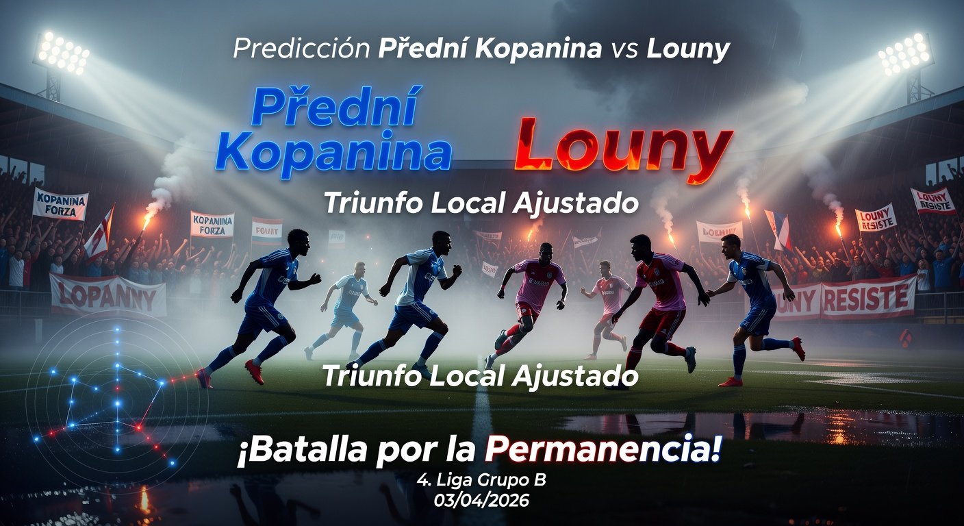 Přední Kopanina vs Louny Pronóstico / Prediction