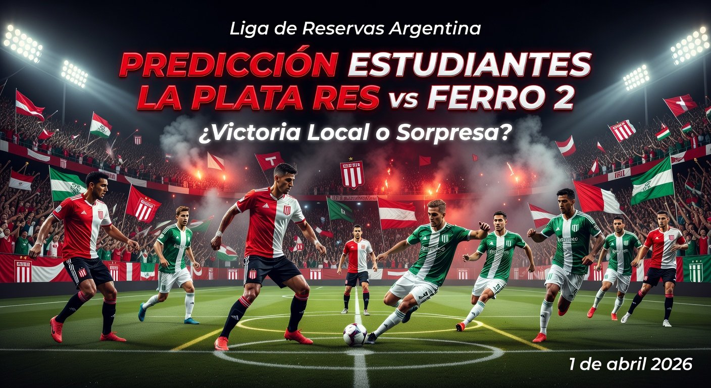 Estudiantes La Plata Res vs Ferro 2 Pronóstico / Prediction