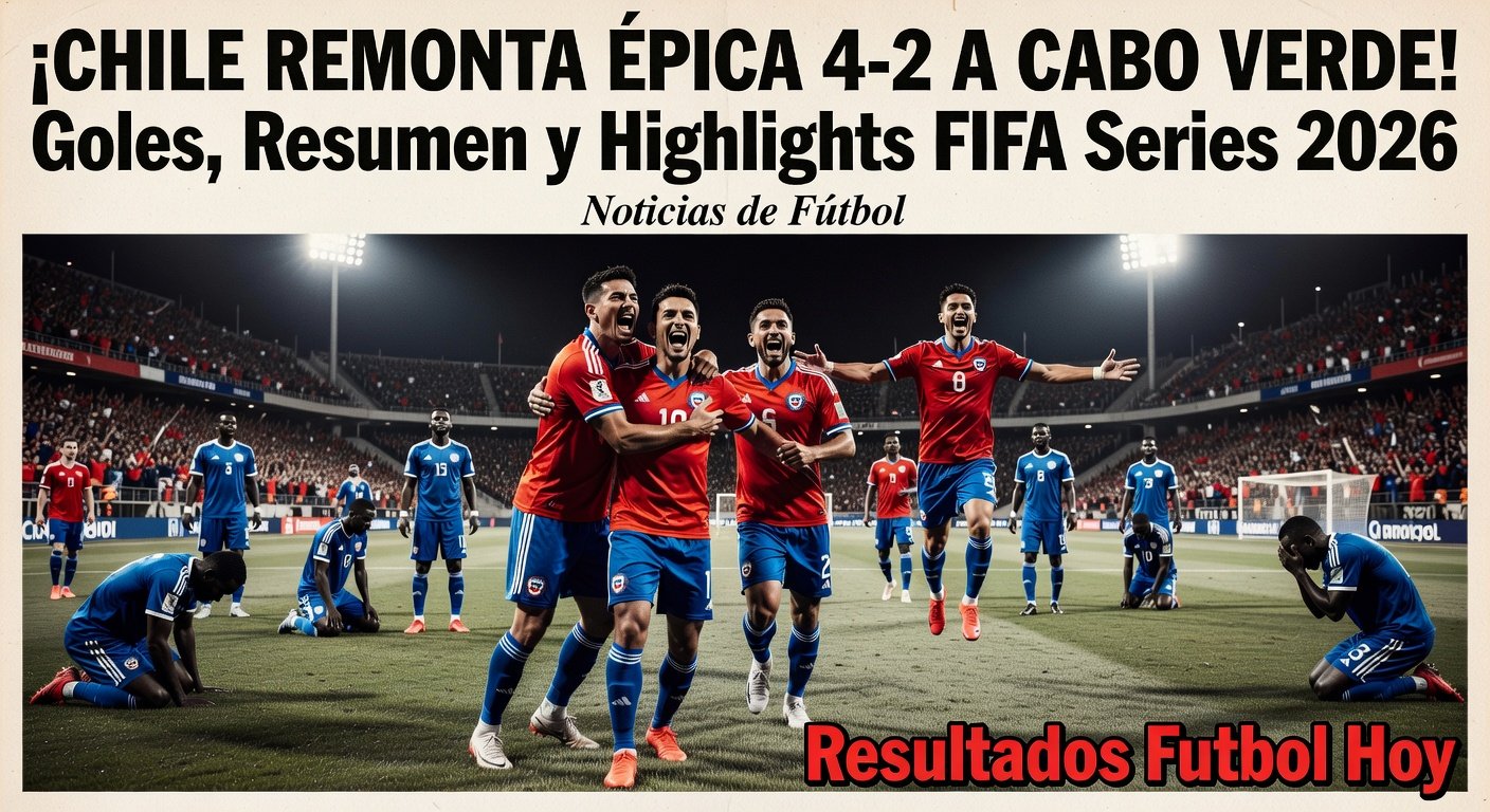 Chile 4-2 Cape Verde: La Roja victorious (@ayubafootball)