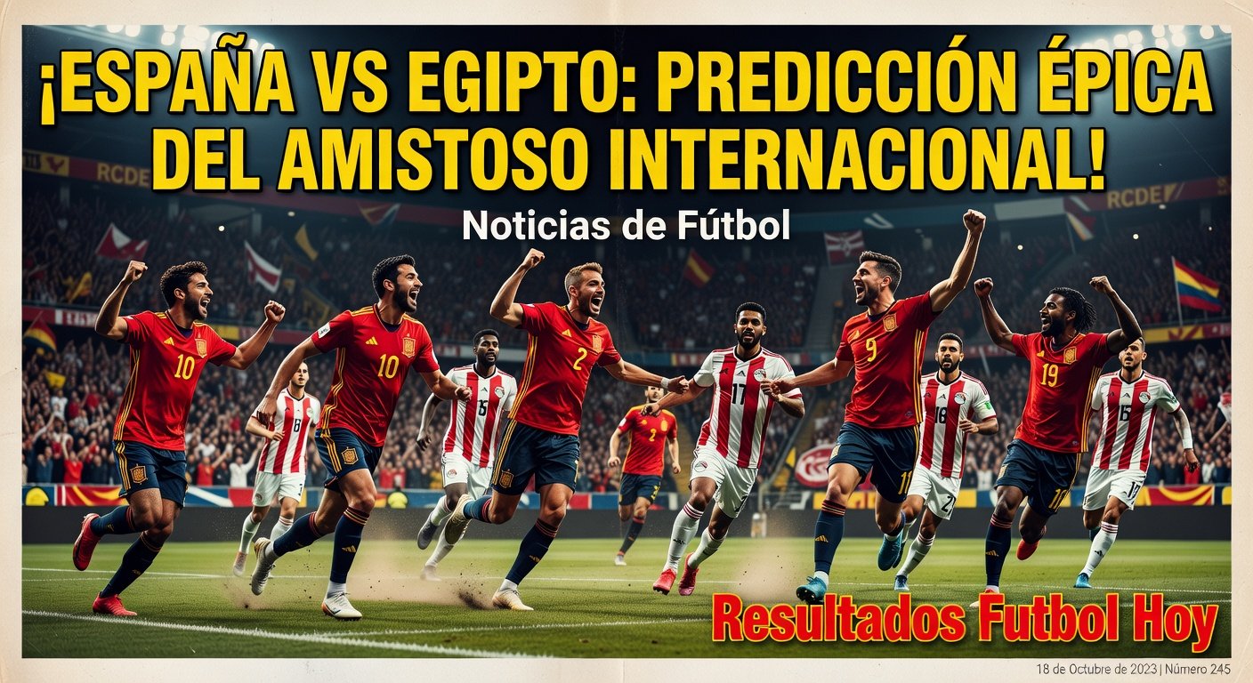 Spain vs Egypt: La Roja in Friendly Action