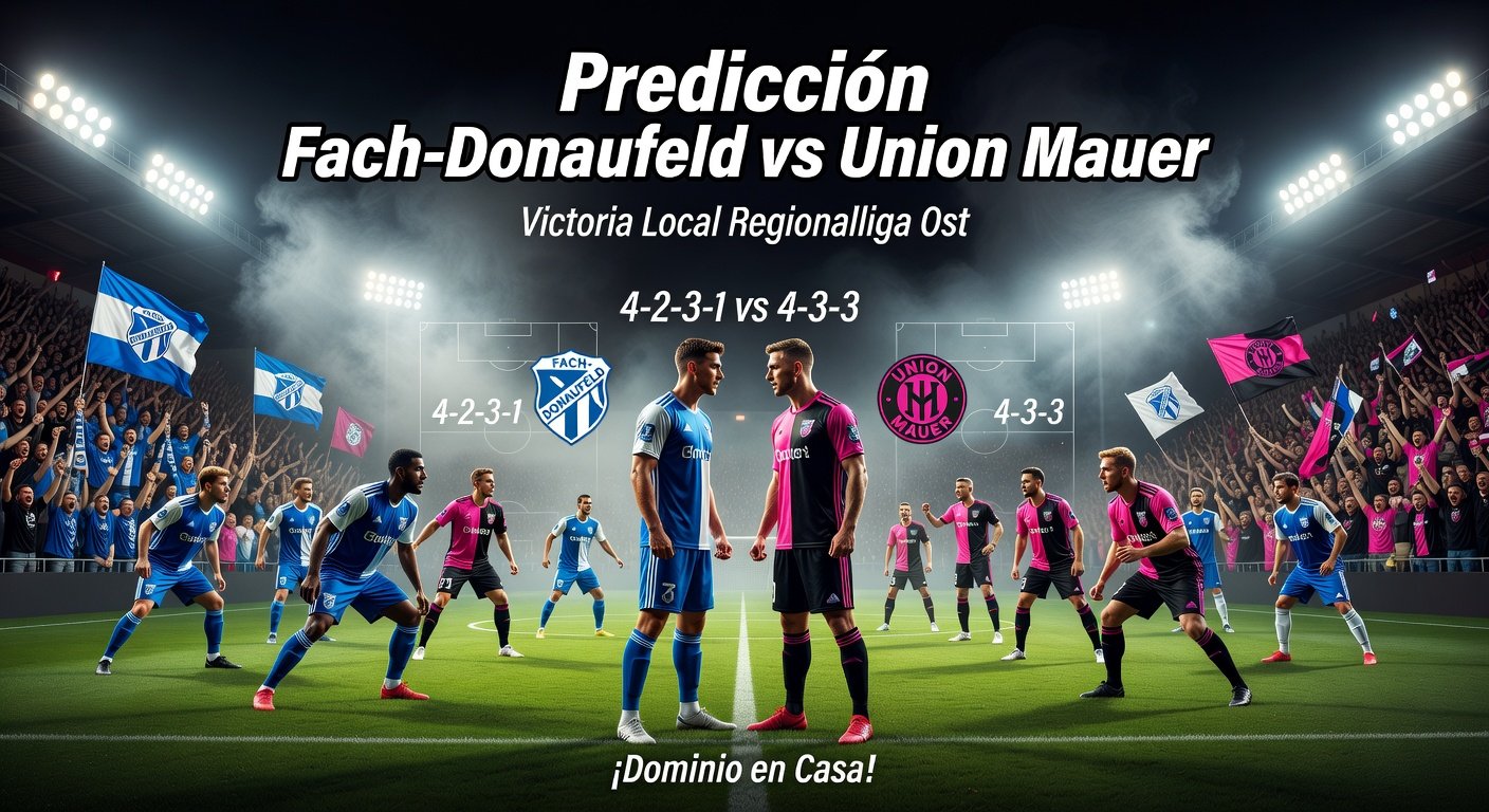 Fach-Donaufeld vs Union Mauer Pronóstico / Prediction