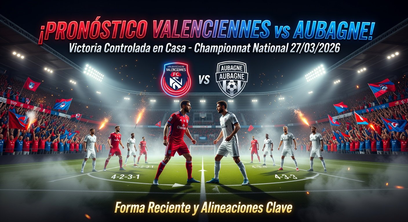 Valenciennes vs Aubagne Pronóstico / Prediction