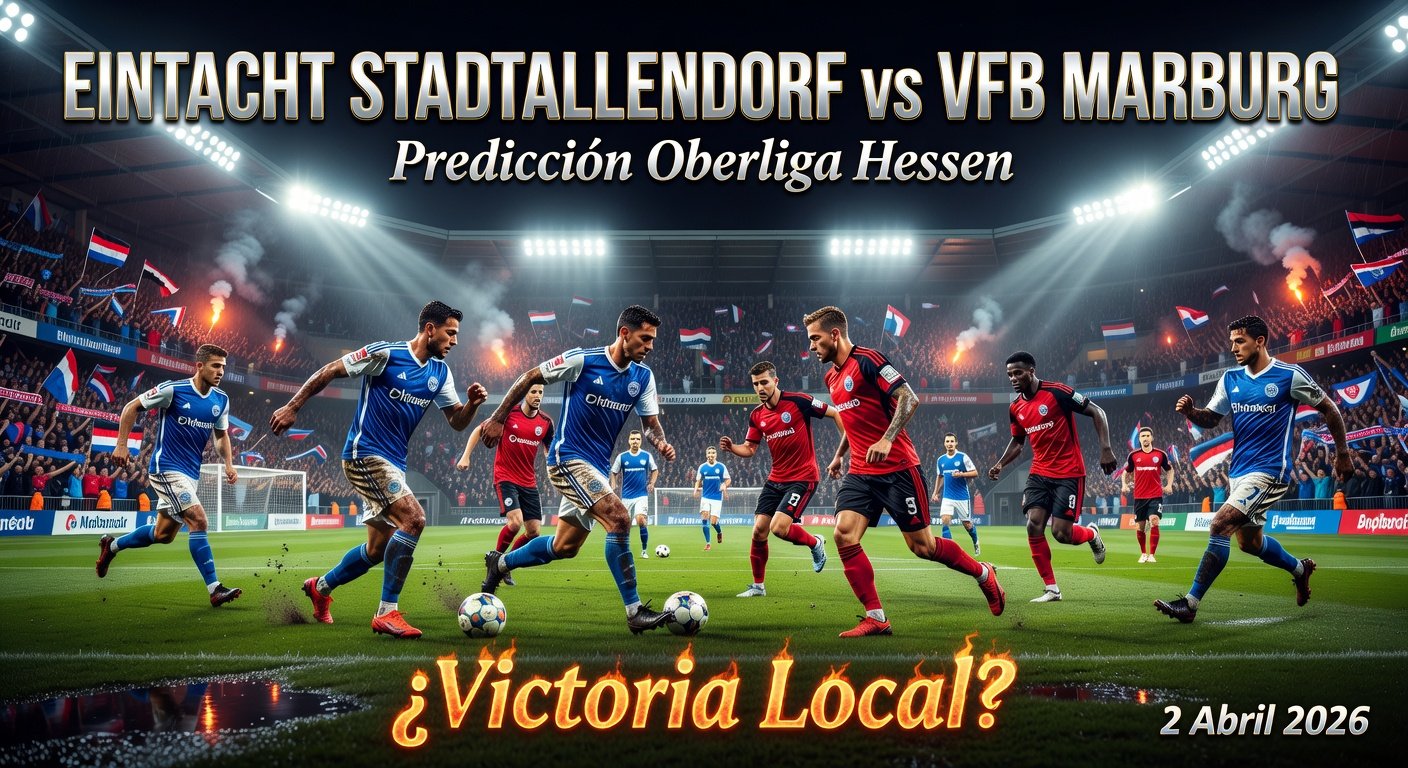 Eintracht Stadtallendorf vs Vfb Marburg Pronóstico / Prediction