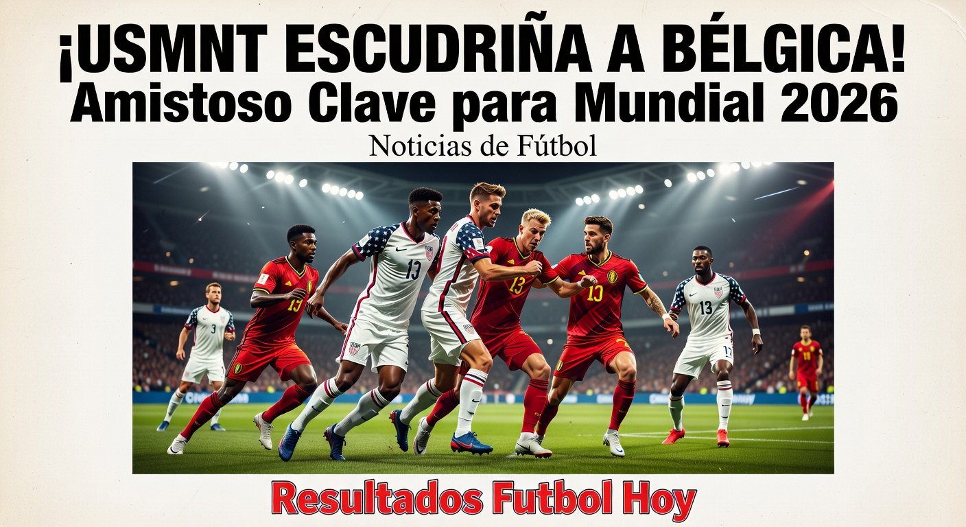 USA vs Belgium international friendly kicks off (ESPN/BBC, March 28, 2026)