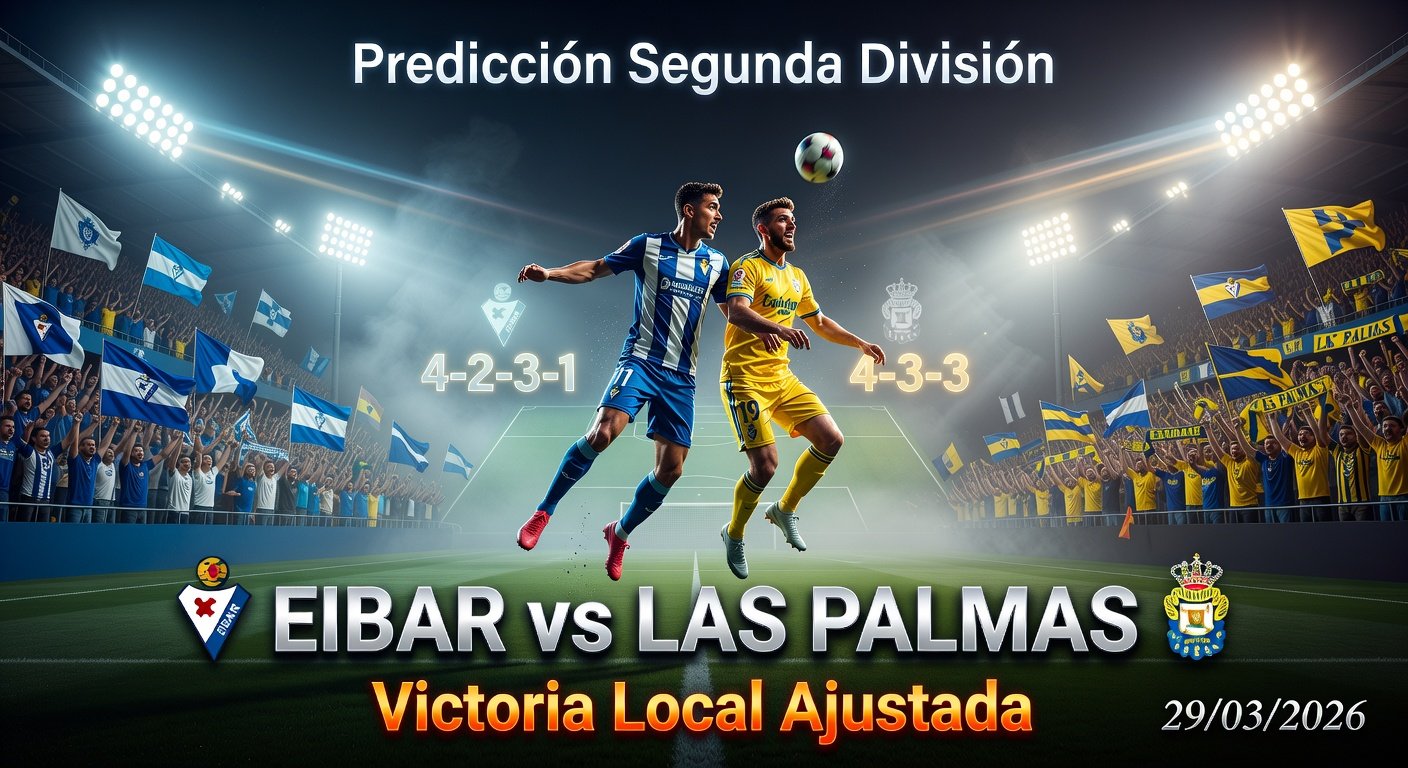 Eibar vs Las Palmas Pronóstico / Prediction