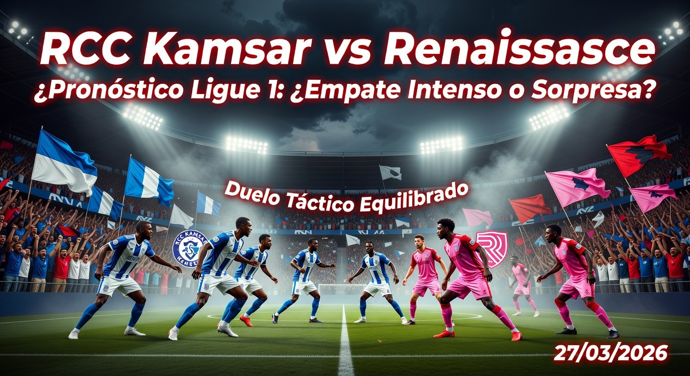 RCC Kamsar vs Renaissance Pronóstico / Prediction