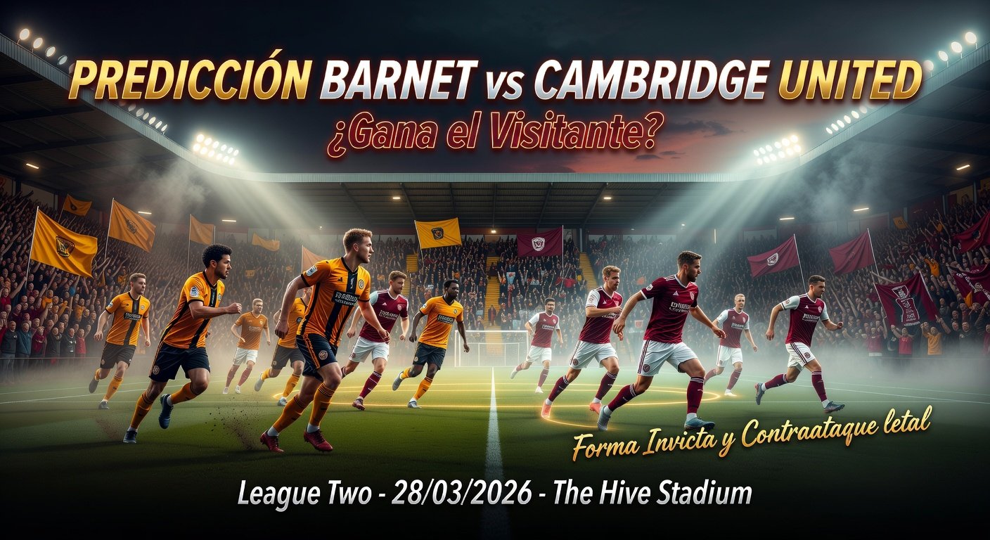 Barnet vs Cambridge United Pronóstico / Prediction