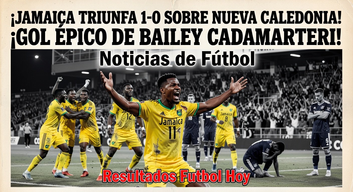 Jamaica defeats New Caledonia 1-0 in World Cup play-off