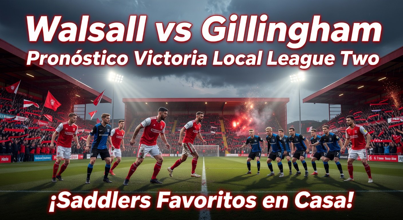 Walsall vs Gillingham Pronóstico / Prediction