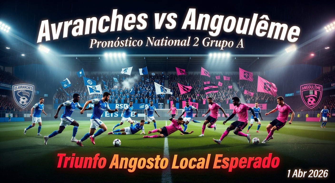 Avranches vs Angoulême Pronóstico / Prediction