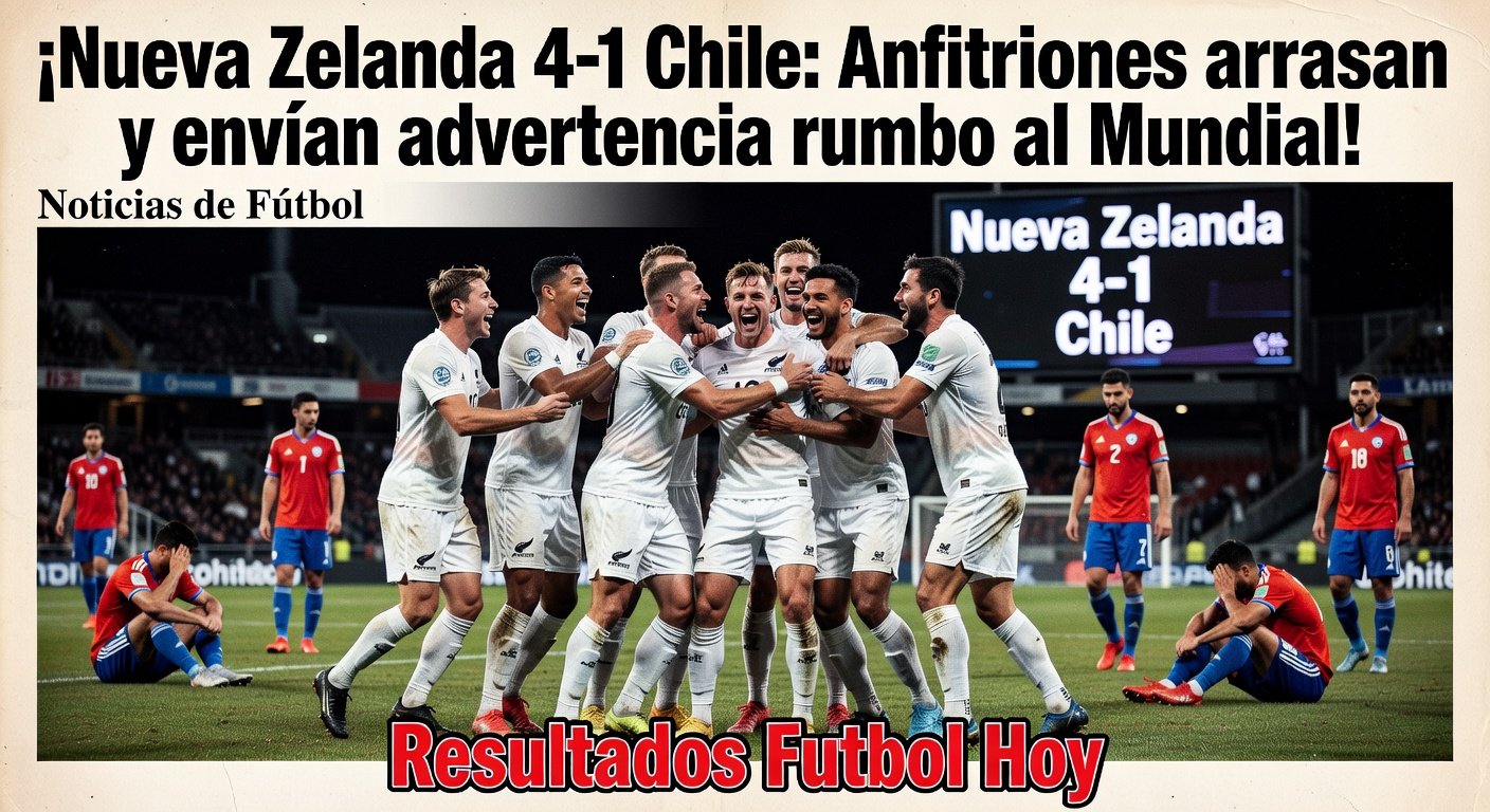 New Zealand 4-1 Chile (FT) - Men's International Friendly