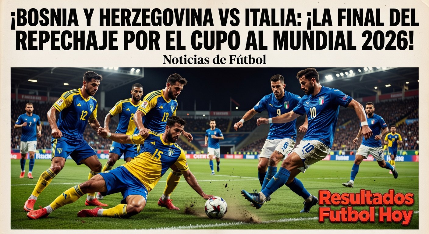 Bosnia-Herzegovina vs Italy: 2026 WC Qual Playoff Final
