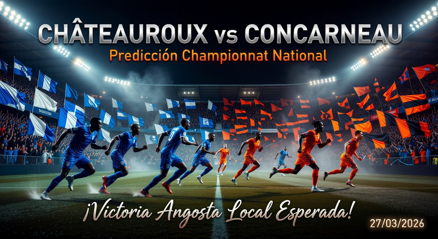 Chateauroux vs Concarneau Pronóstico / Prediction