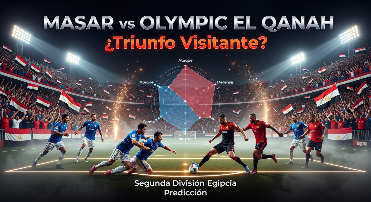 Masar vs Olympic El Qanah Pronóstico / Prediction