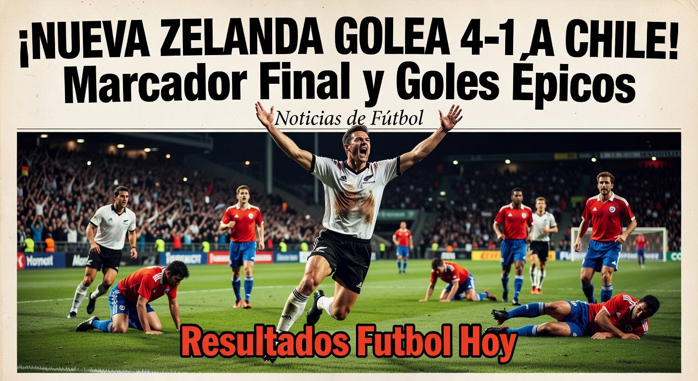 New Zealand 4-1 Chile: Friendly Result (ESPN)