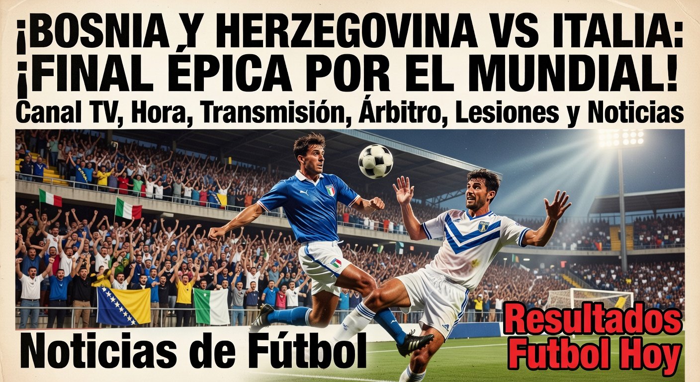 Bosnia and Herzegovina vs Italy: WC 2026 Playoff Final Preview (ESPN)