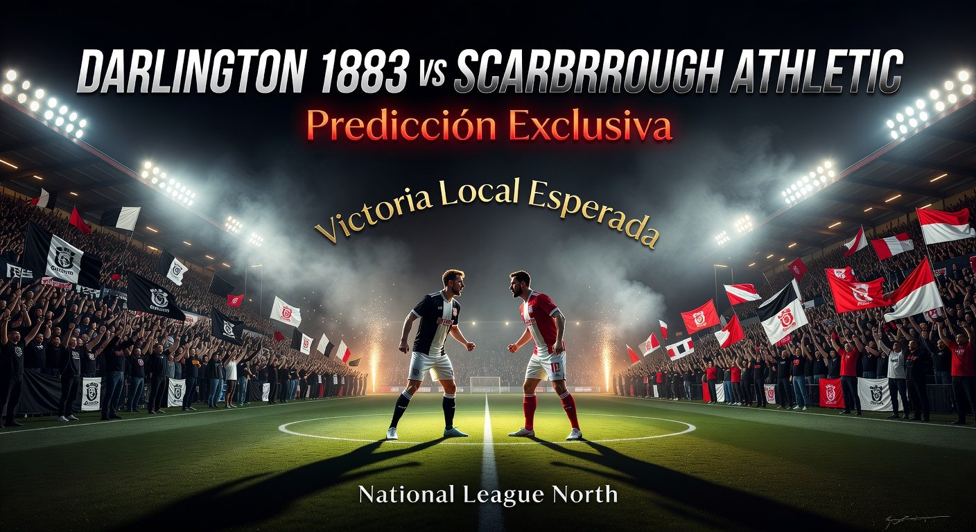 Darlington 1883 vs Scarborough Athletic Pronóstico / Prediction