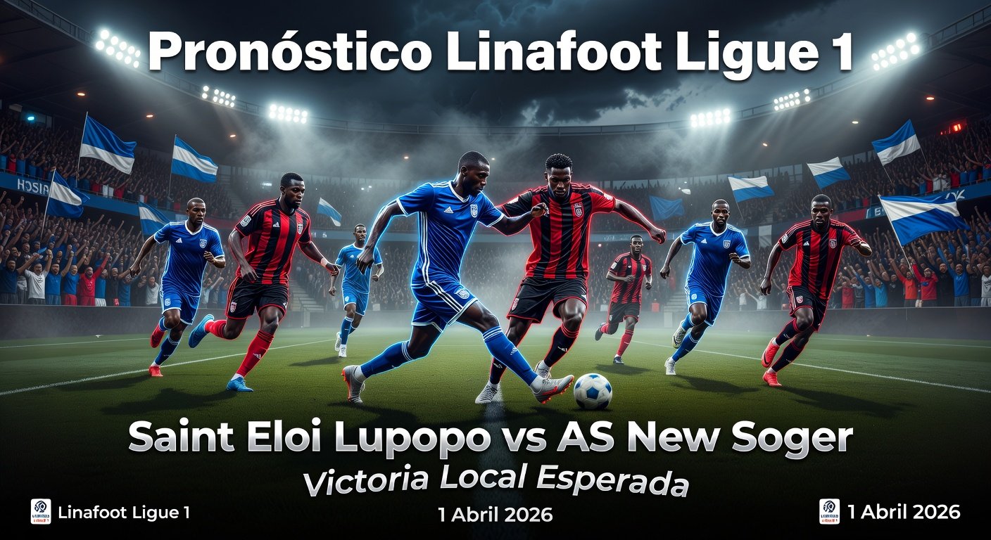 Saint Eloi Lupopo vs AS New Soger Pronóstico / Prediction