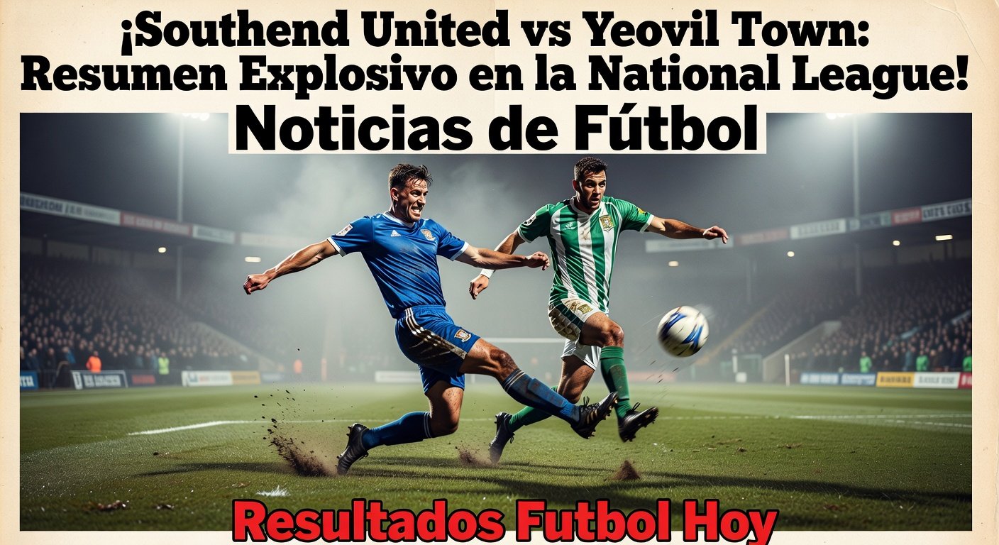 Southend United vs Yeovil Town National League Clash
