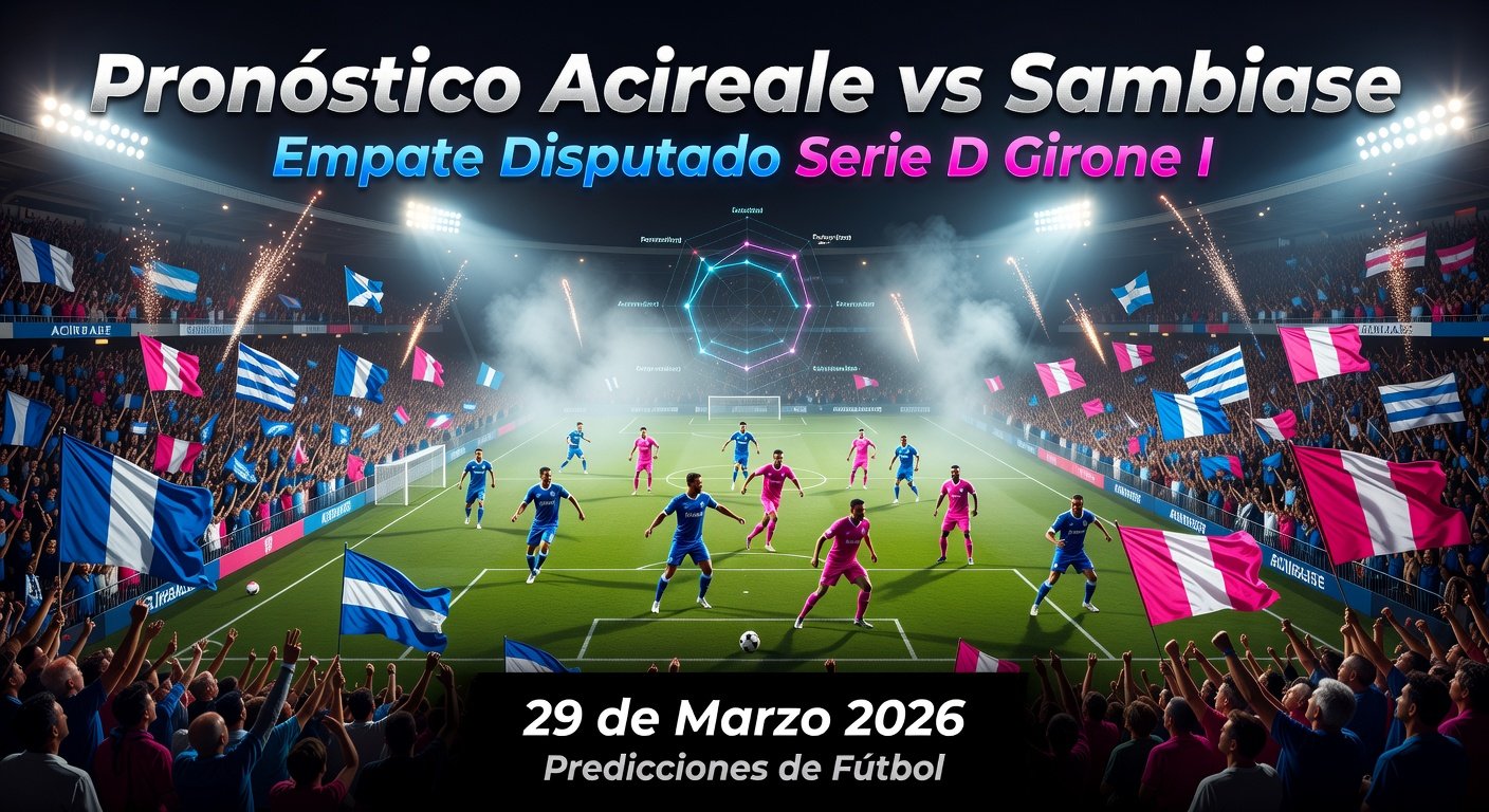 Acireale vs Sambiase Pronóstico / Prediction