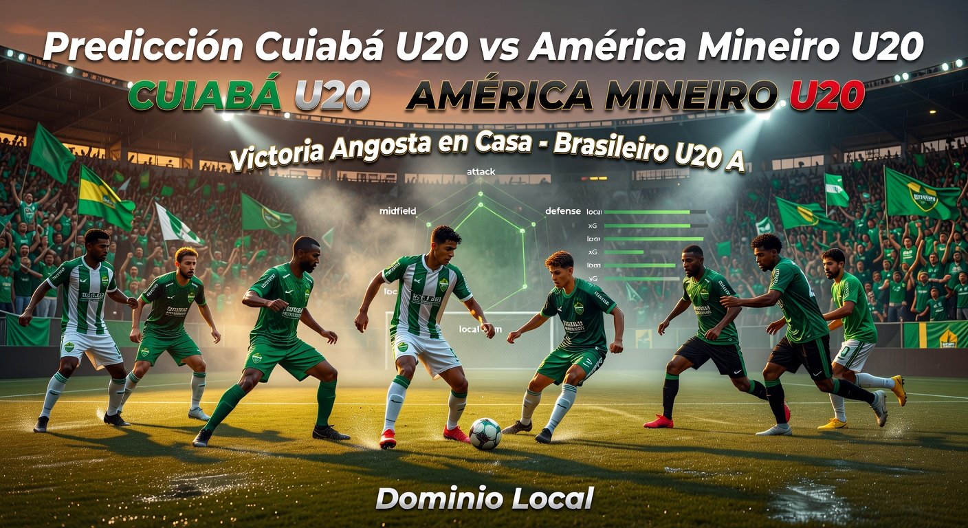 Cuiabá U20 vs América Mineiro U20 Pronóstico / Prediction
