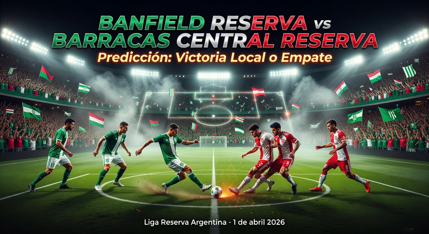 Banfield Res. vs Barracas Central Res. Pronóstico / Prediction