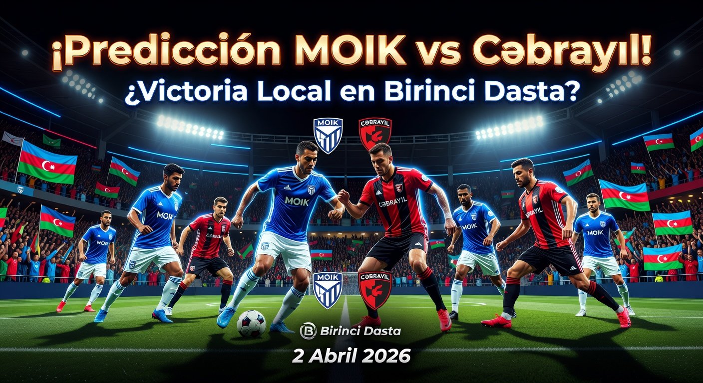 MOIK vs Cəbrayıl Pronóstico / Prediction