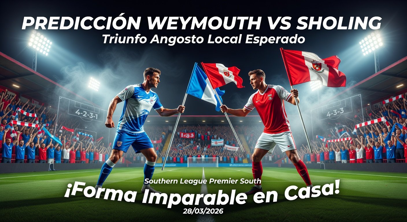 Weymouth vs Sholing Pronóstico / Prediction