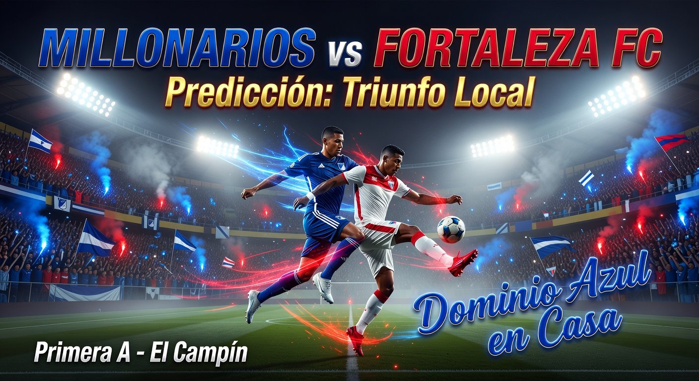 Millonarios vs Fortaleza FC Pronóstico / Prediction