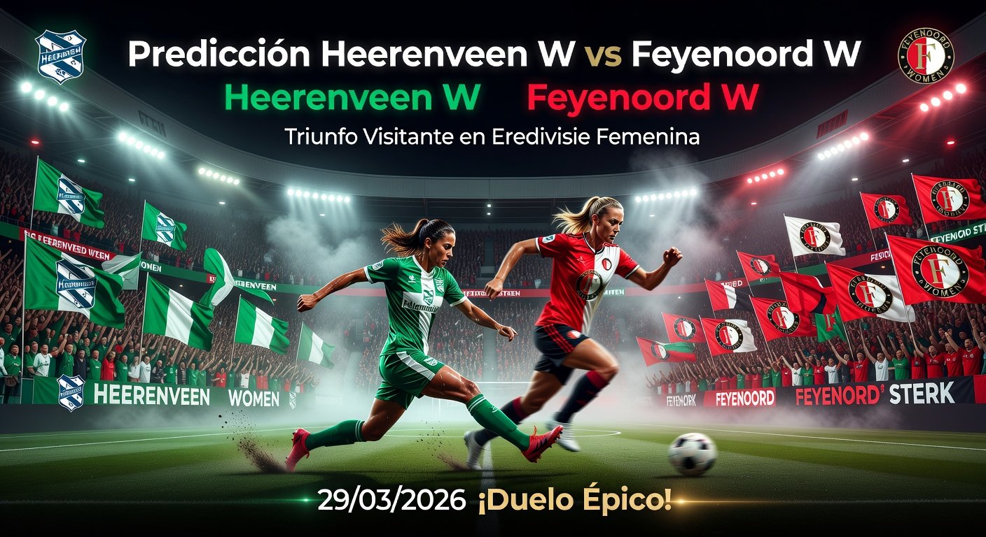 Heerenveen W vs Feyenoord W Pronóstico / Prediction