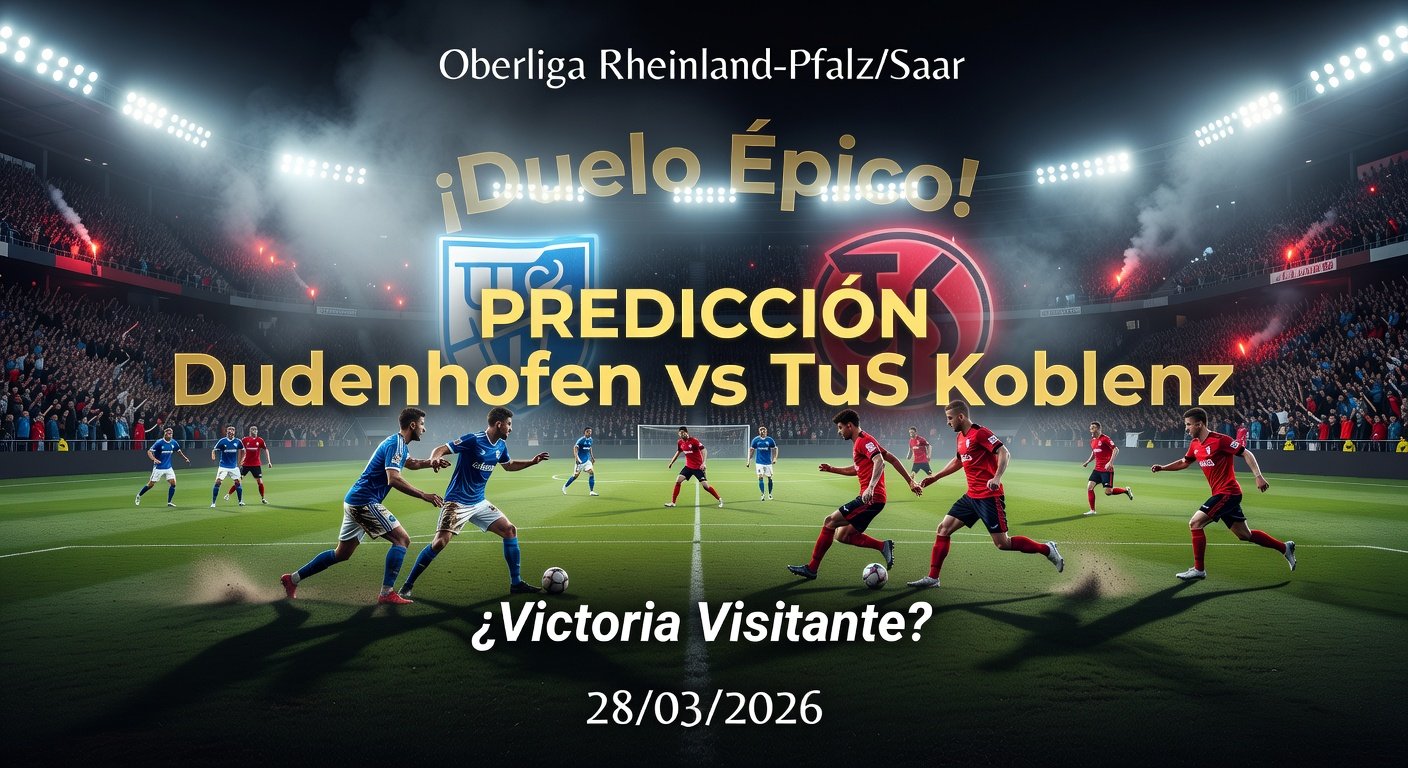 Dudenhofen vs TuS Koblenz Pronóstico / Prediction