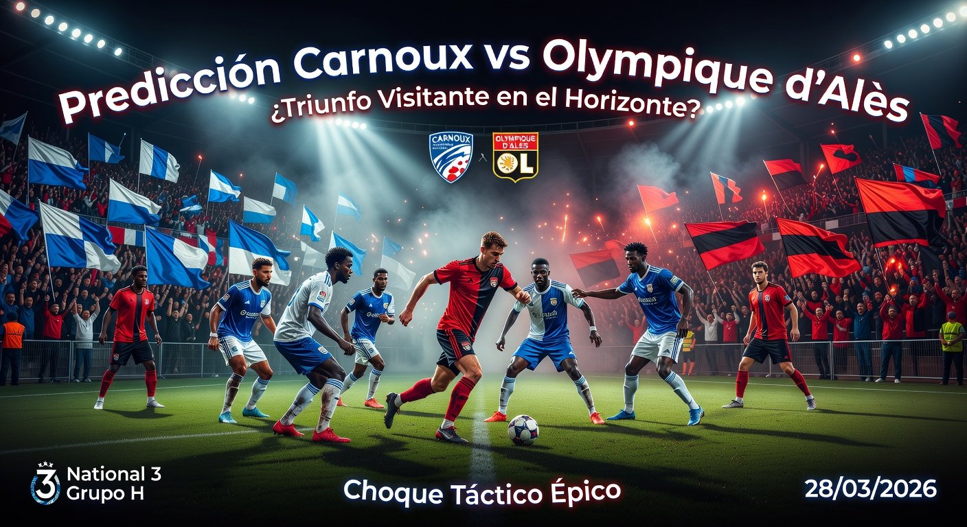 Carnoux vs Olympique d'Alès Pronóstico / Prediction