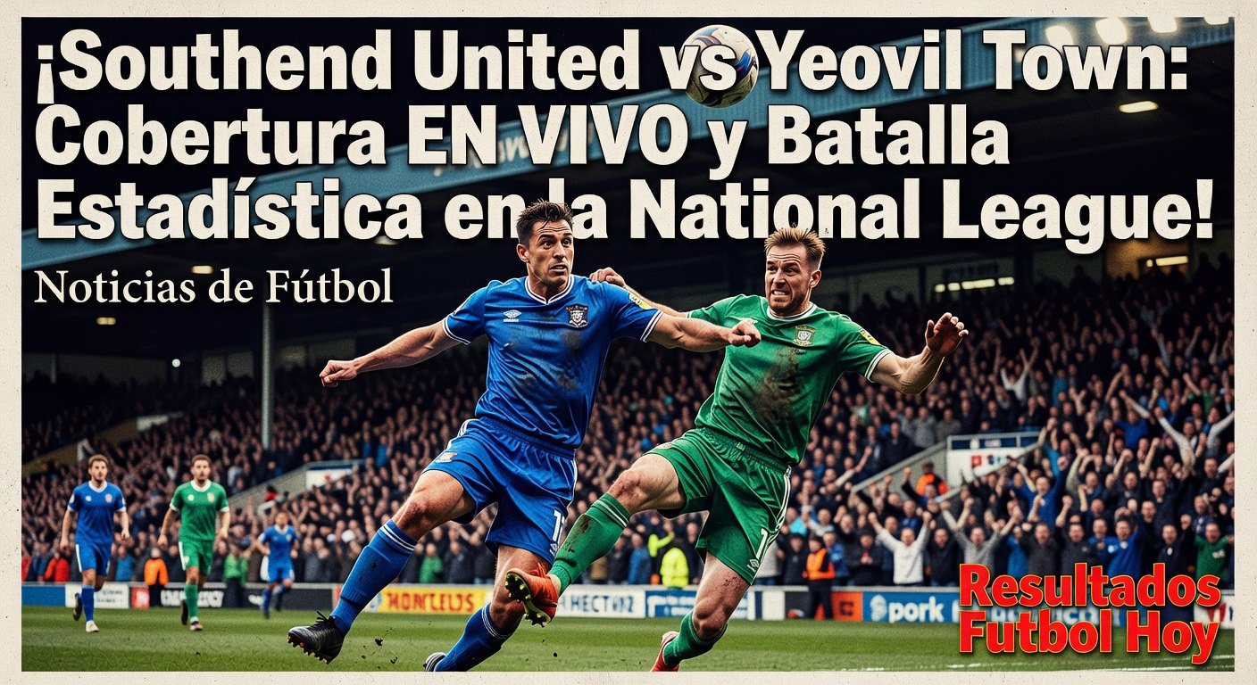 National League action: Southend vs Yeovil