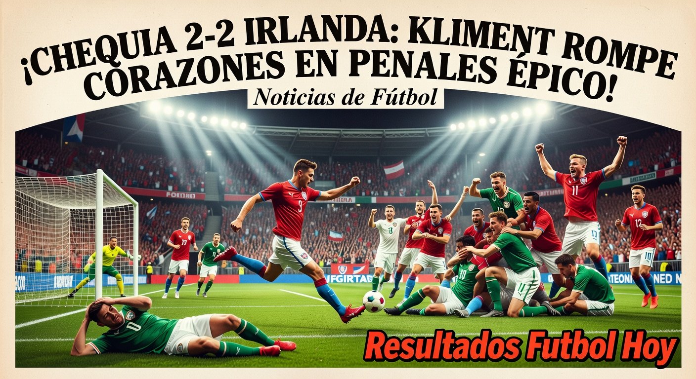 Czechia 2-2 Republic of Ireland (pens?) - Tense WCQ draw (ESPN)