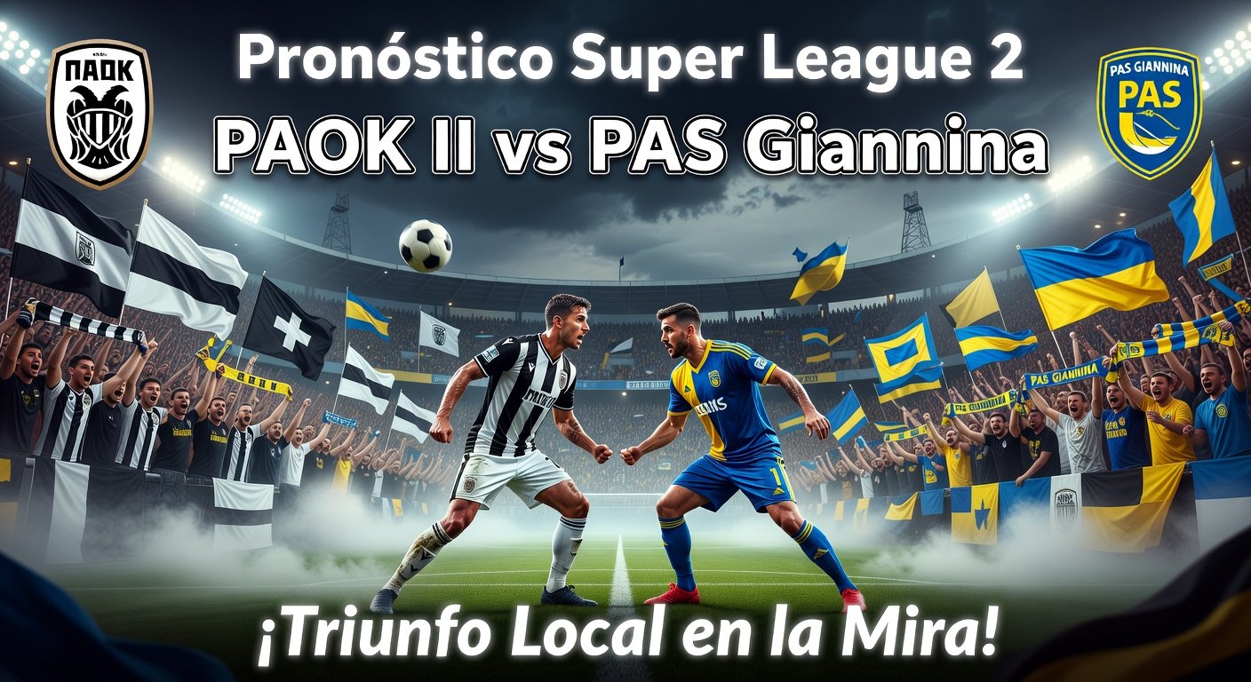 PAOK II vs PAS Giannina Pronóstico / Prediction