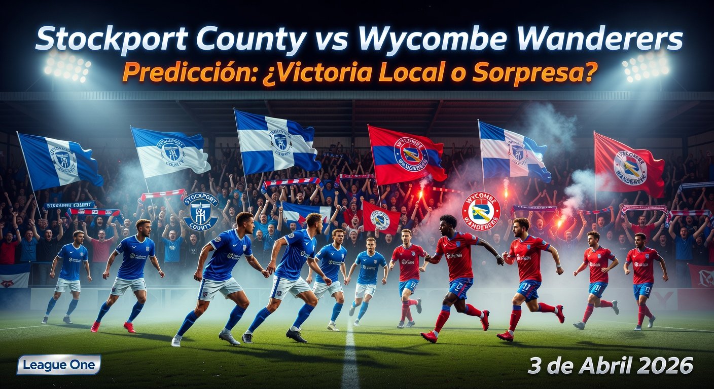 Stockport County vs Wycombe Pronóstico / Prediction