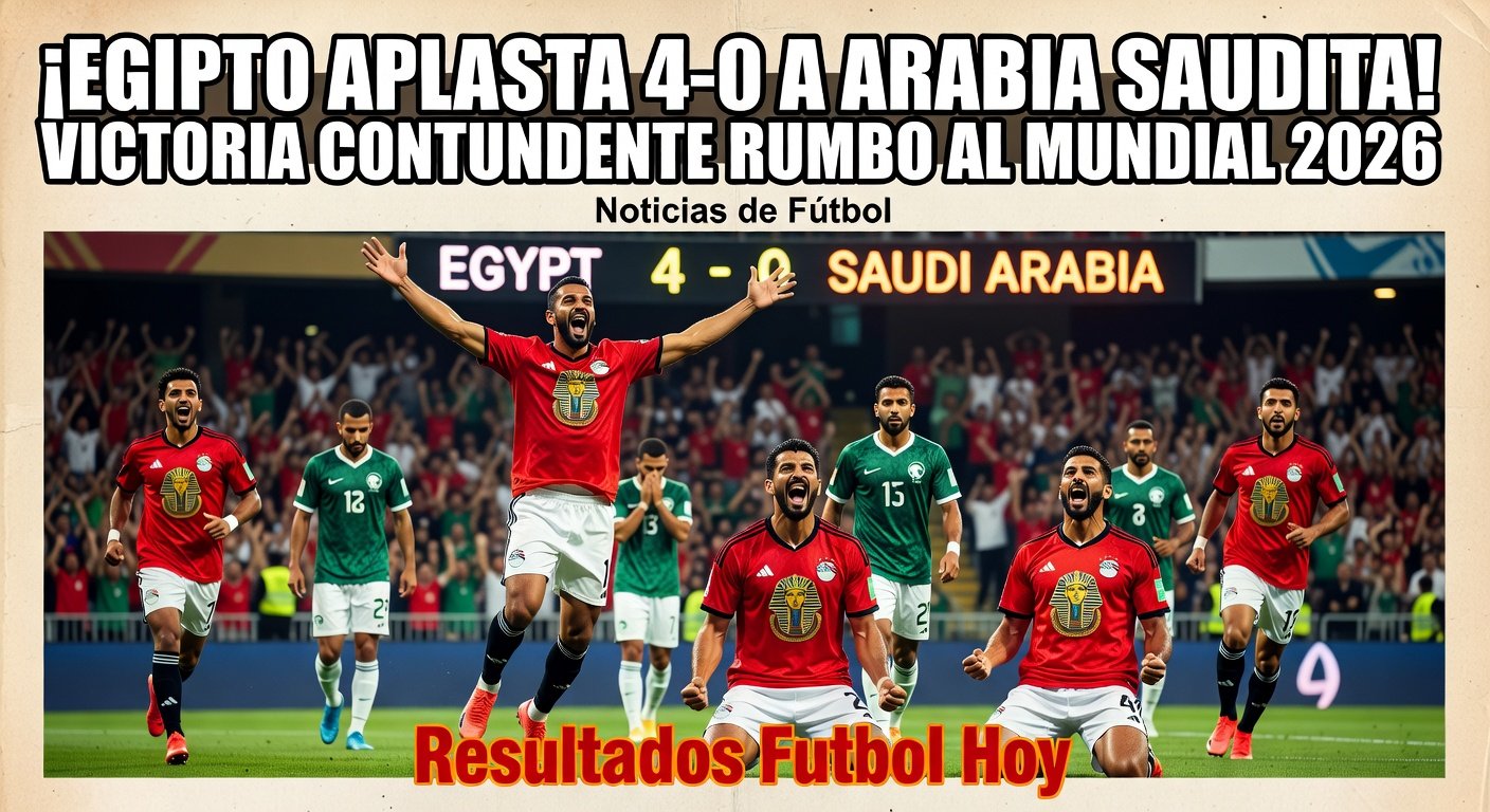 Egypt 4-0 Saudi Arabia: Clinical win for Pharaohs (@ayubafootball)