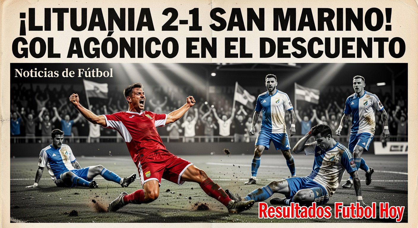 Lithuania 2-1 San Marino (FIFA World Cup 2026 UEFA Qualifier)