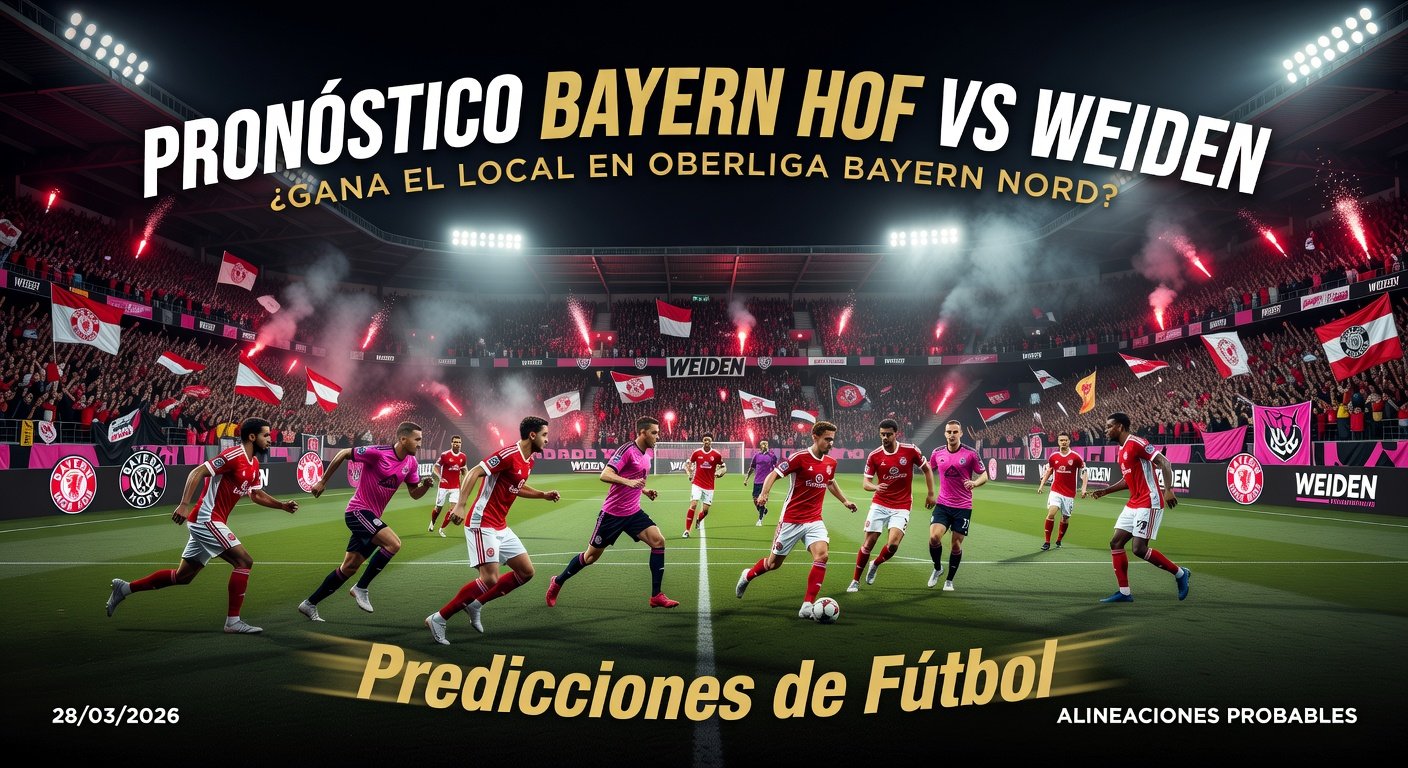Bayern Hof vs Weiden Pronóstico / Prediction