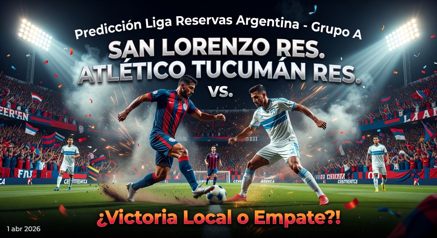San Lorenzo Res. vs Atlético Tucumán Res. Pronóstico / Prediction